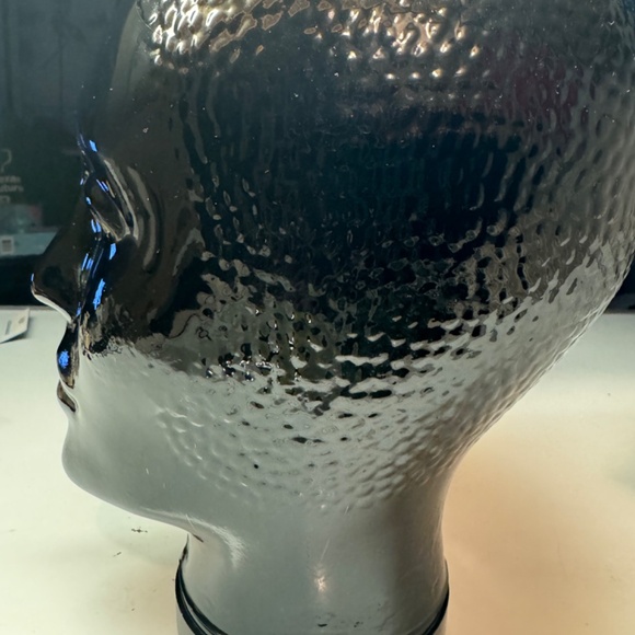 1970s Fornasetti Attributed Modernist Black Glass Head - Picture 5 of 9